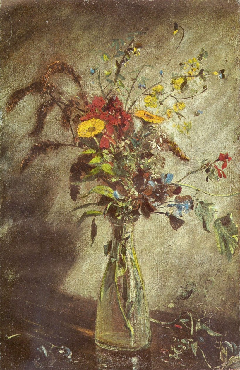 Cam vazoda çiçekler by John Constable