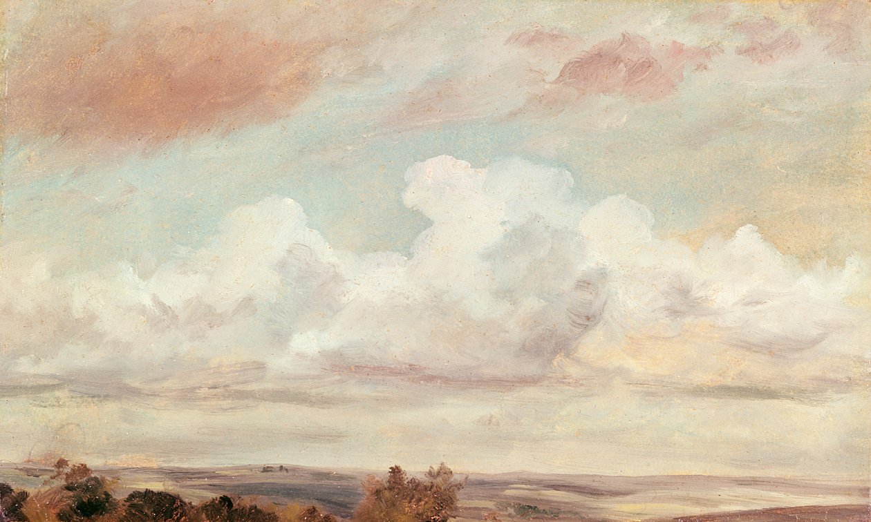 Bir Manzara Üzerinde Kümülüs Bulutları, 1822 by John Constable