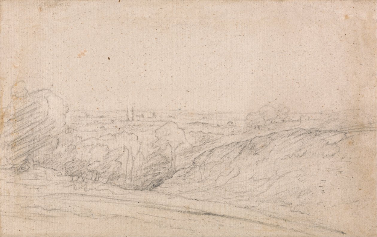 Langham konumundan Dedham Vale by John Constable
