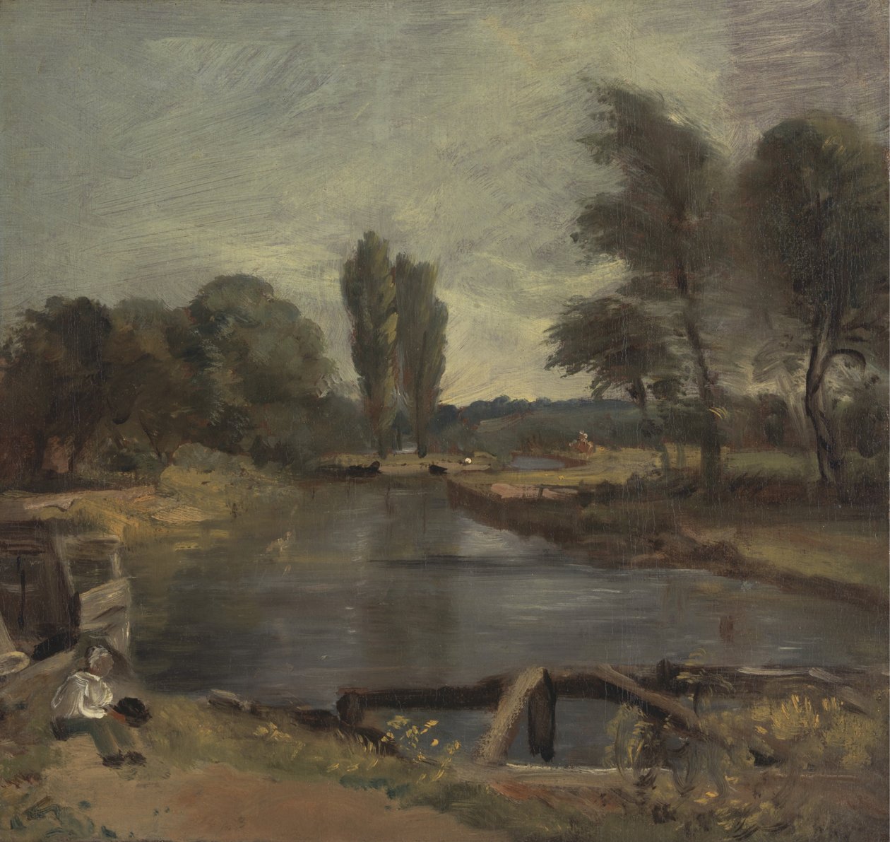Flatford Kilidi by John Constable