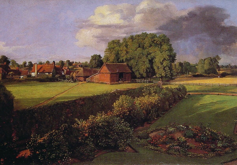 Golding Constables Çiçek Bahçesi by John Constable