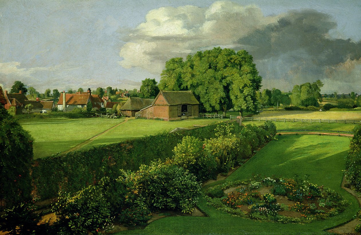 Golding Constable'ın Çiçek Bahçesi, 1815 (991 çifti) by John Constable