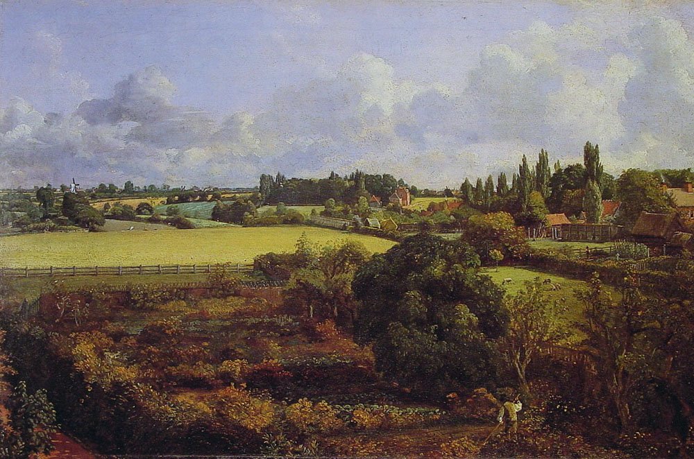 Golding Constables Mutfak Bahçe by John Constable