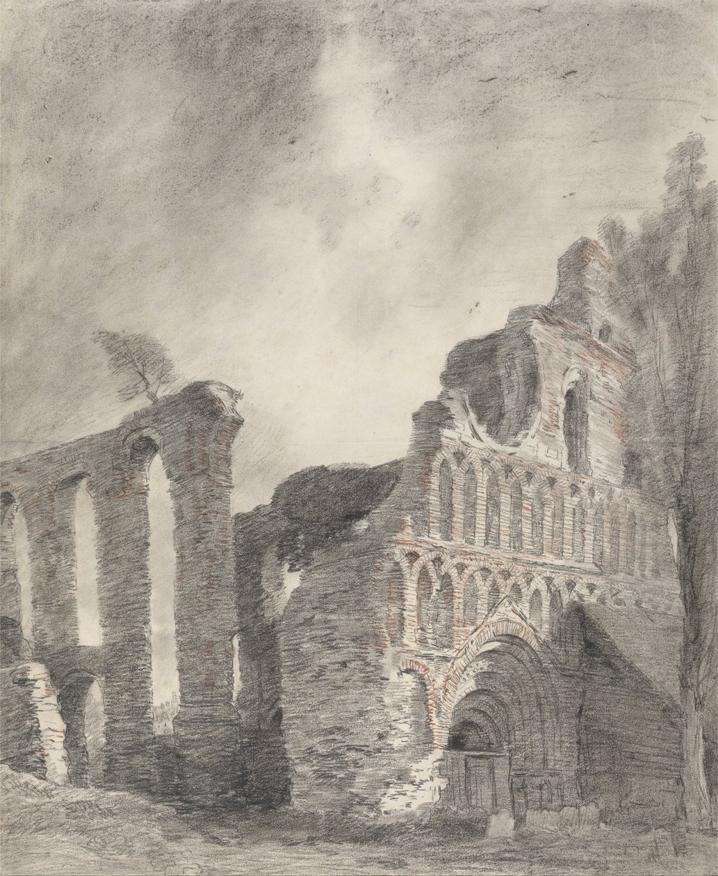 St. Botolphs Manastırı, Colchester Harabeleri by John Constable