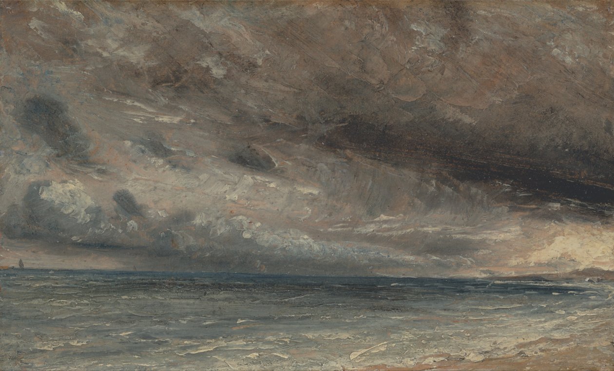 Fırtınalı Deniz, Brighton by John Constable