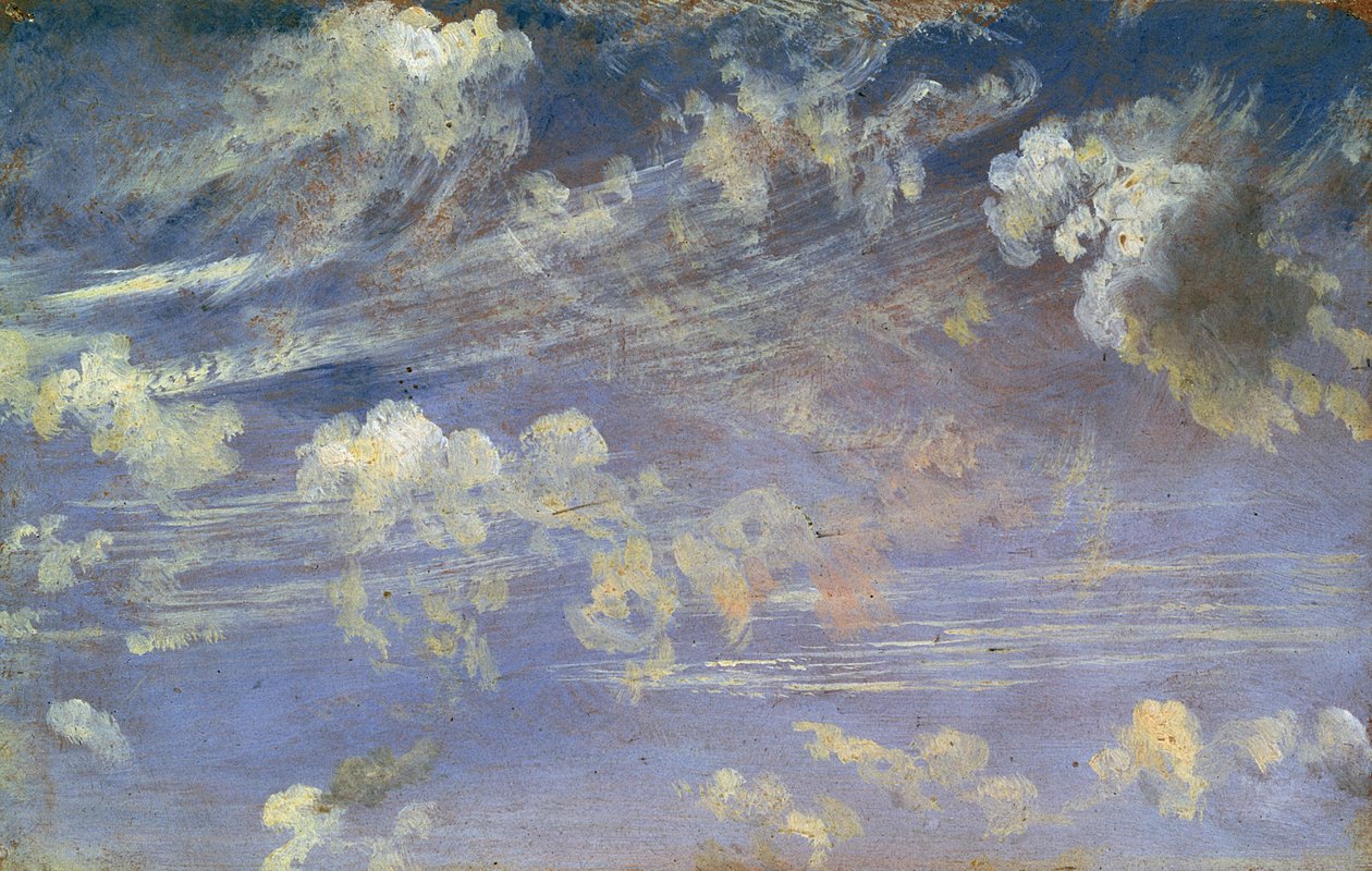 Sirüs Bulutlarının İncelenmesi by John Constable
