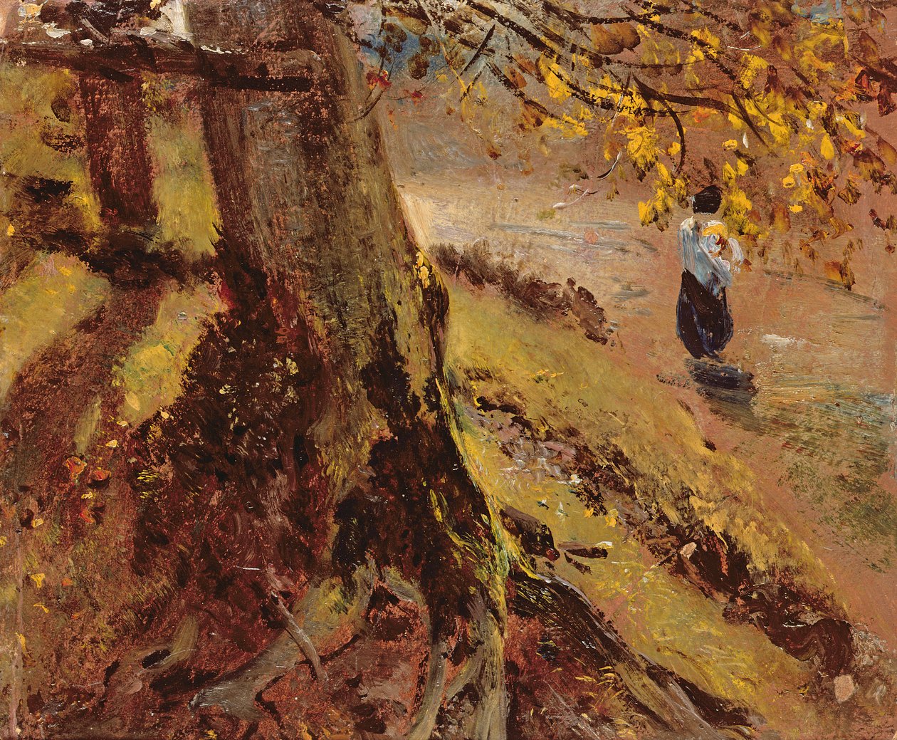 Ağaç gövdelerinin incelenmesi by John Constable