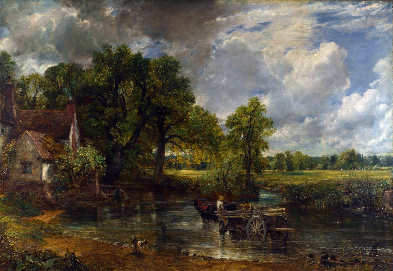 saman arabası by John Constable