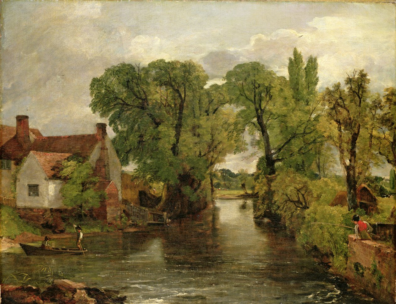 Değirmen Çayı, 1814-15 by John Constable