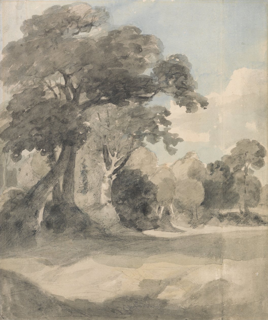 Çayırdaki Ağaçlar by John Constable