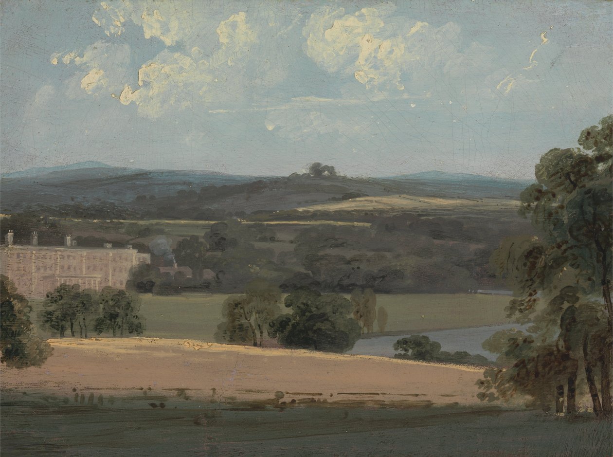 Trentham Parkı by John Constable