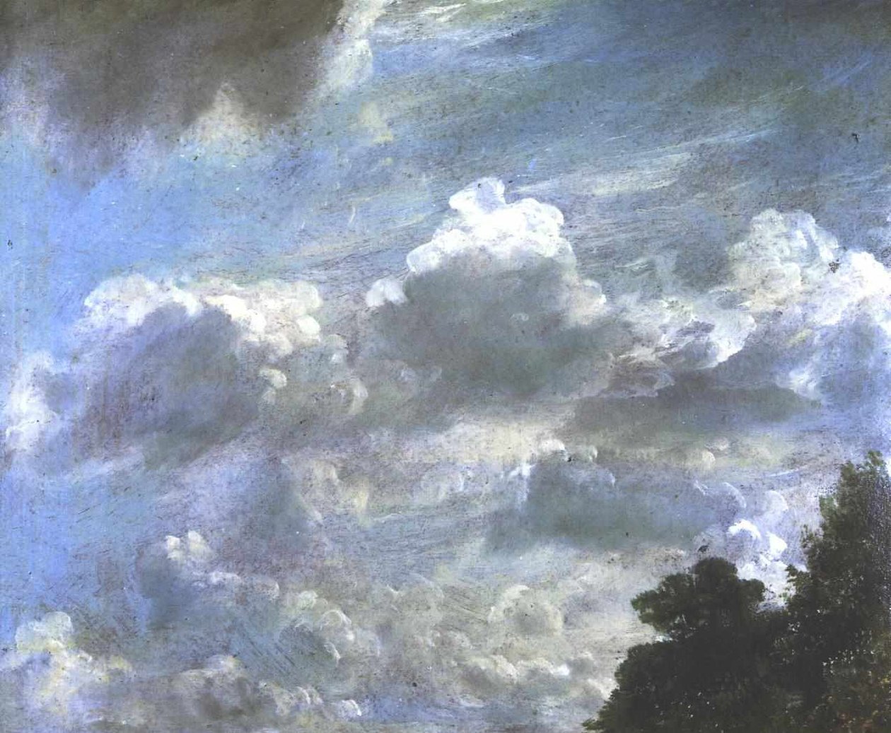Bulut çalışmaları by John Constable