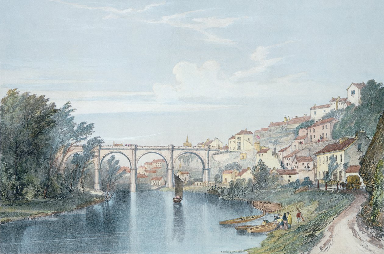 Knaresborough ವಯಾಡಕ್ಟ್ ಟರ್ಕ್ by John Cooke Bourne