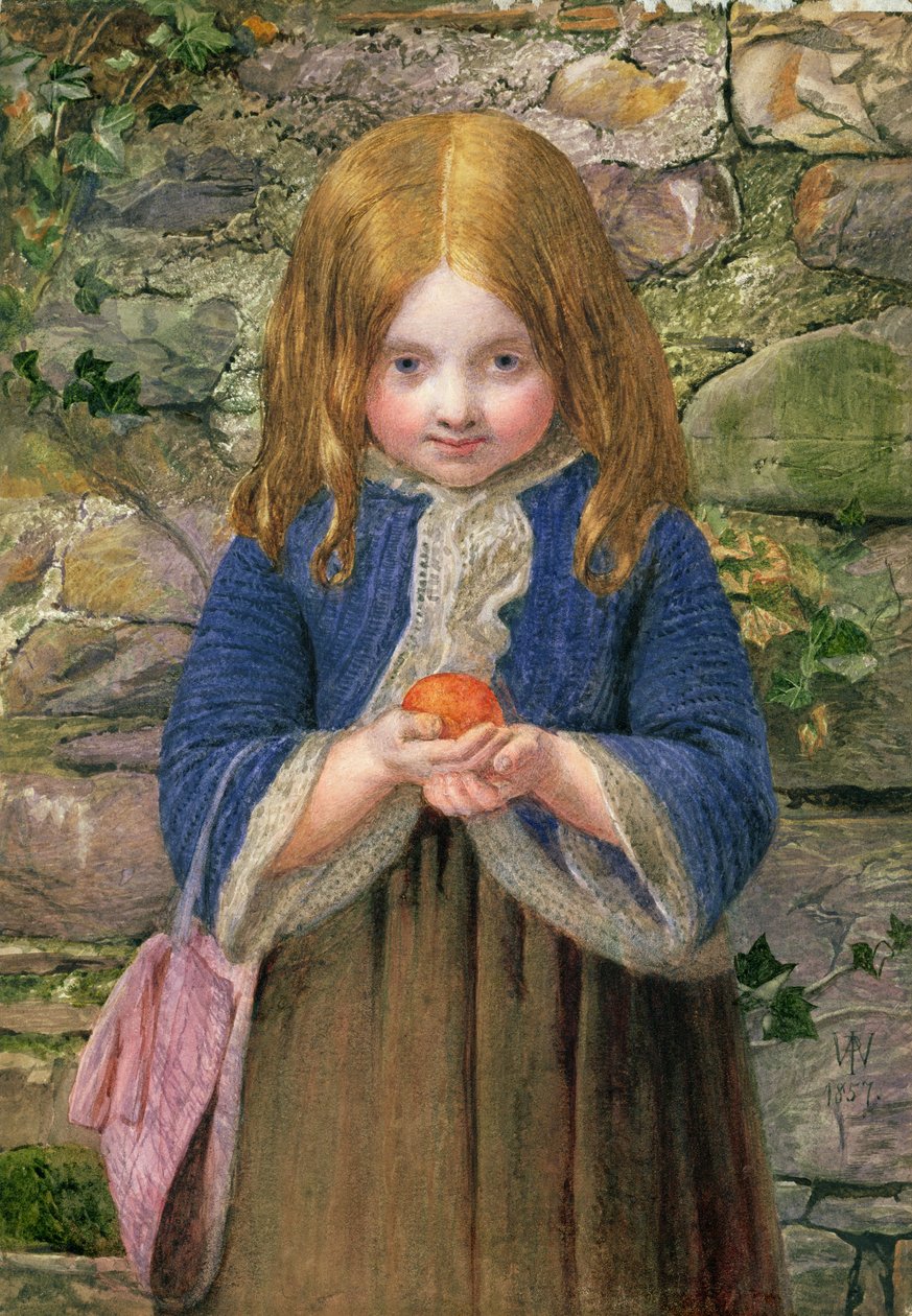 Turuncu Kız, 1857 by John Dawson Watson