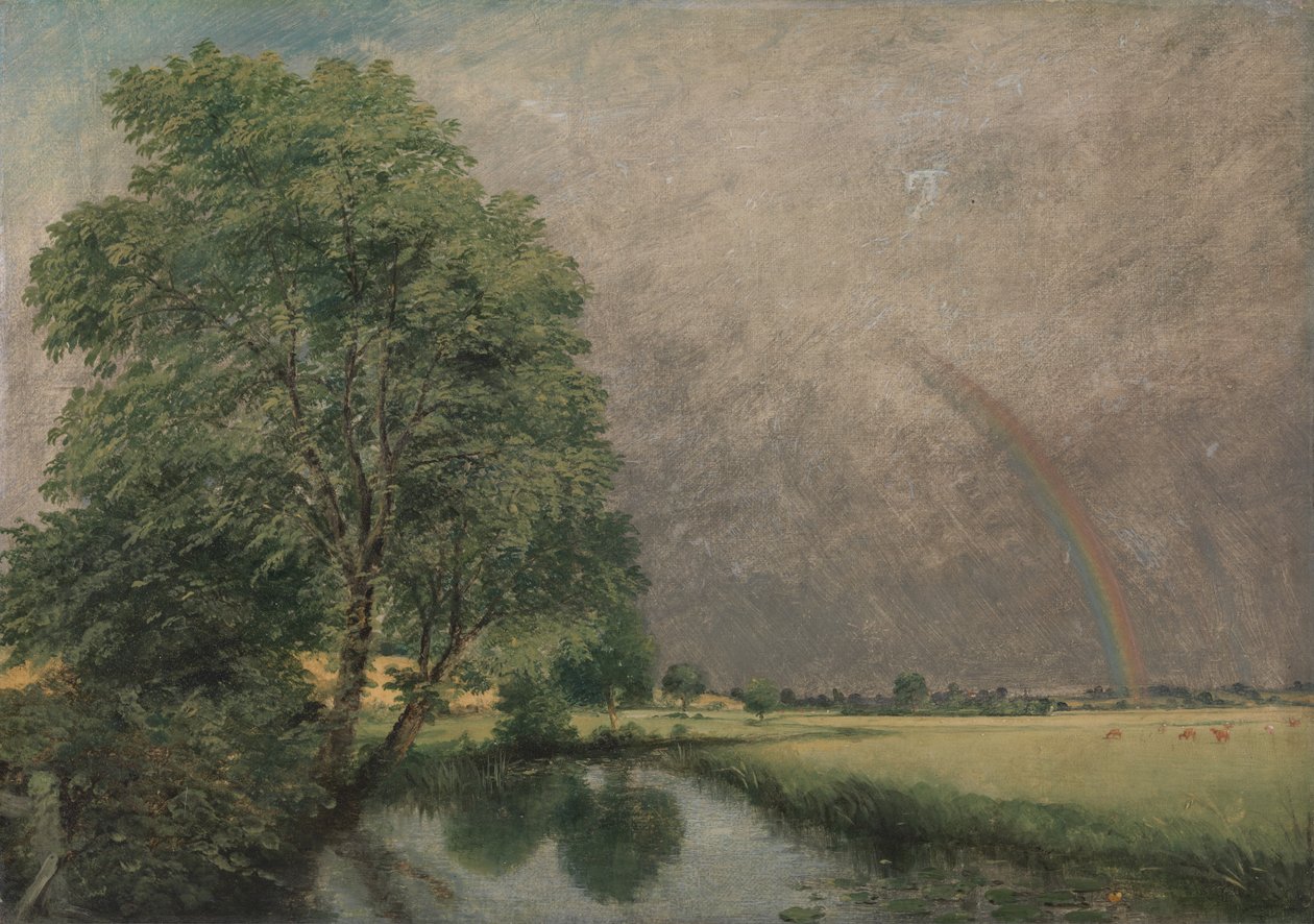 Gökkuşağı, Salisbury yakınlarında by John IV Dunthorne