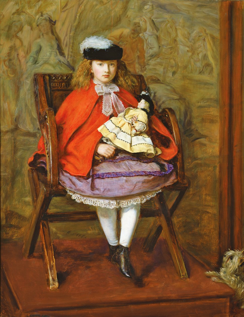 Lilly Asil, 1863-64 by John Everett Millais