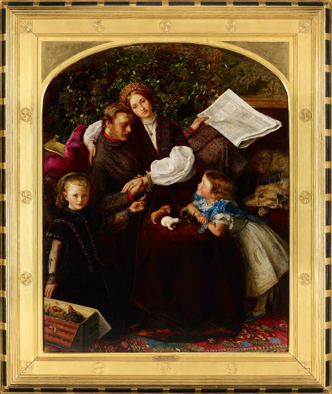 Barış Sonuçlandı by John Everett Millais