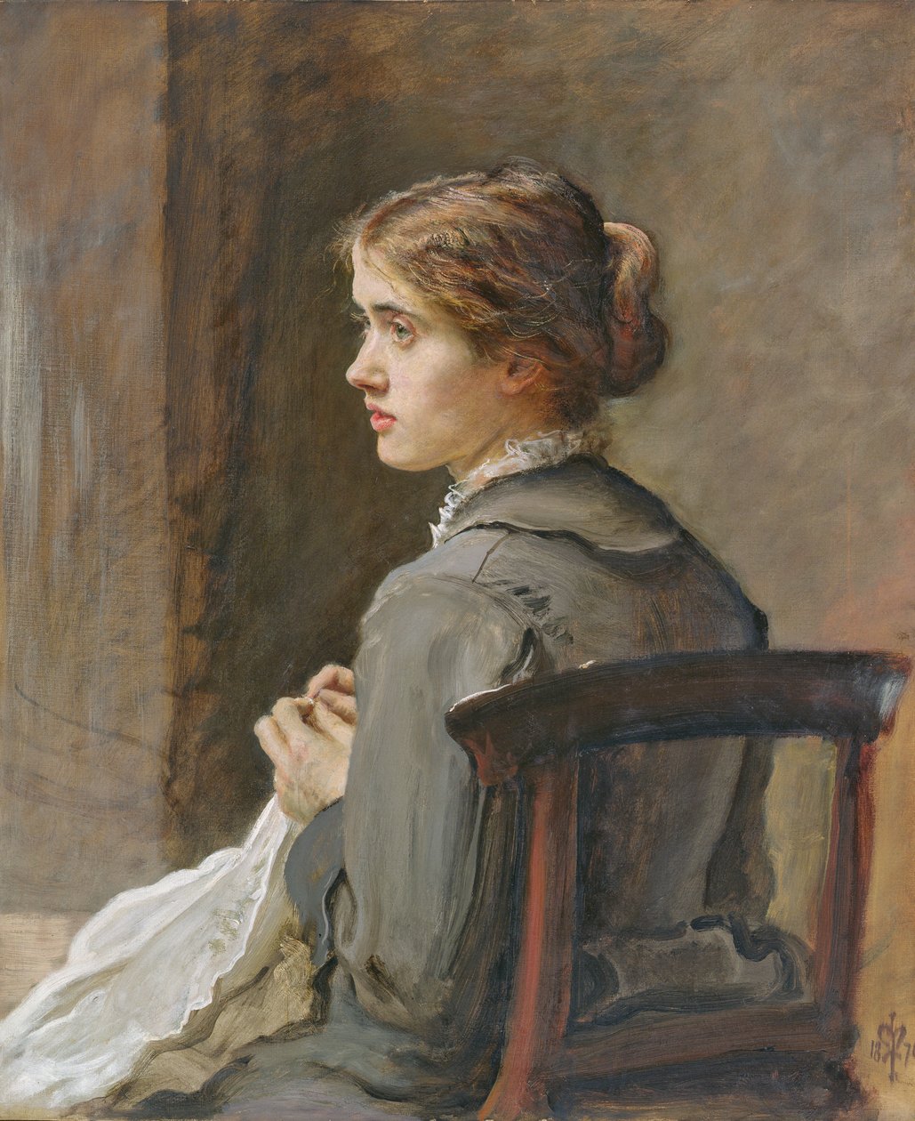 Dikiş! Dikiş!, 1876 by John Everett Millais