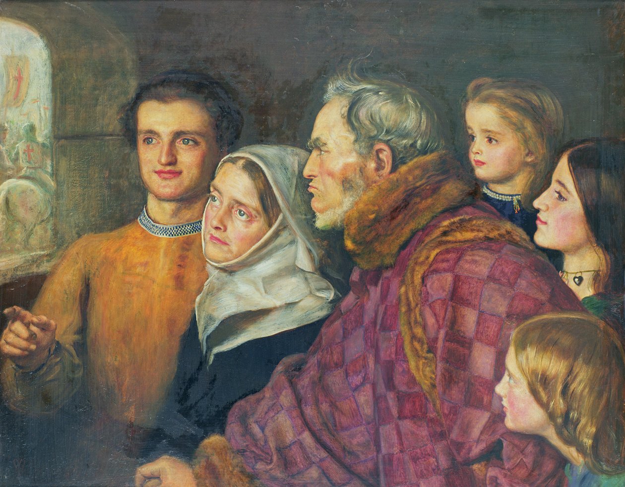 Haçlıların Ayrılışı by John Everett Millais