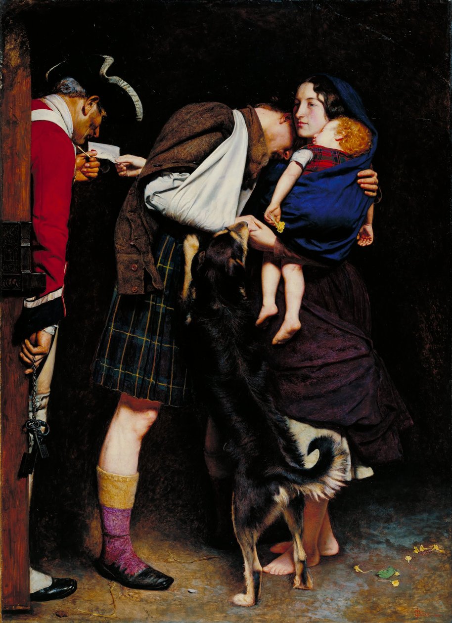 Serbest Bırakma Emri 1746 by John Everett Millais