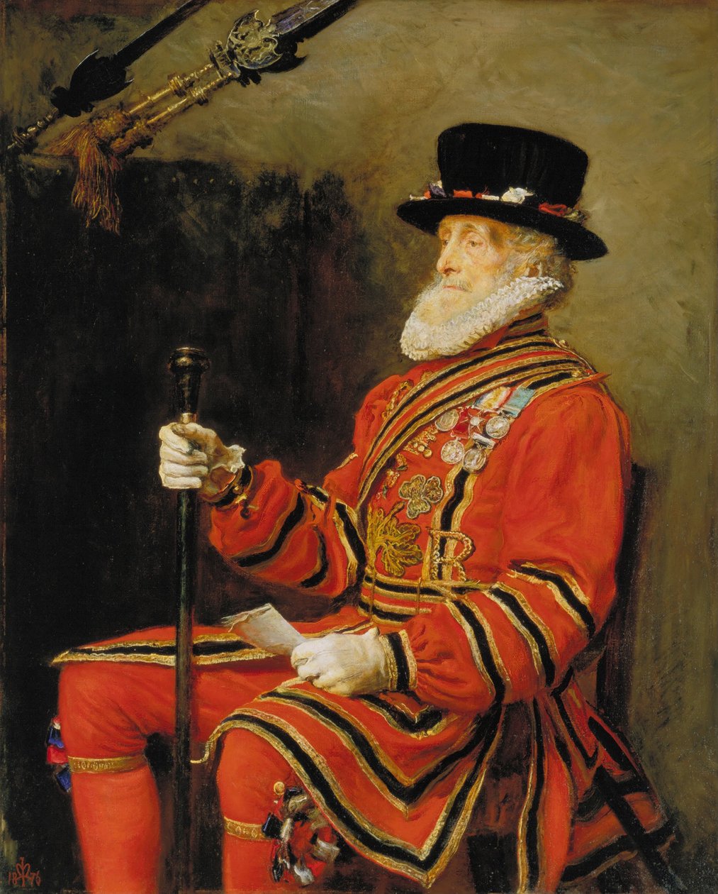 Muhafız Yeoman by John Everett Millais