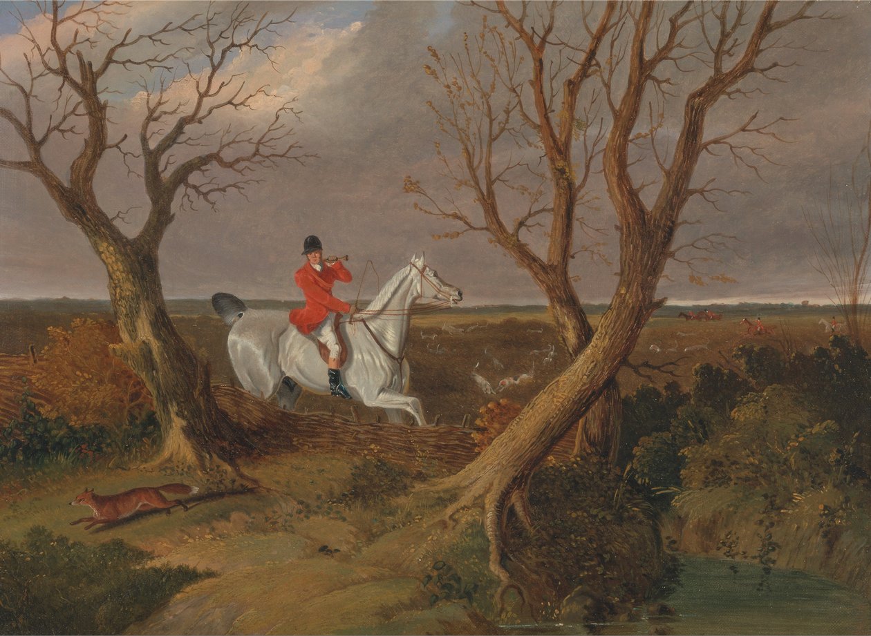 The Suffolk Hunt- Gone Away by John F. Herring