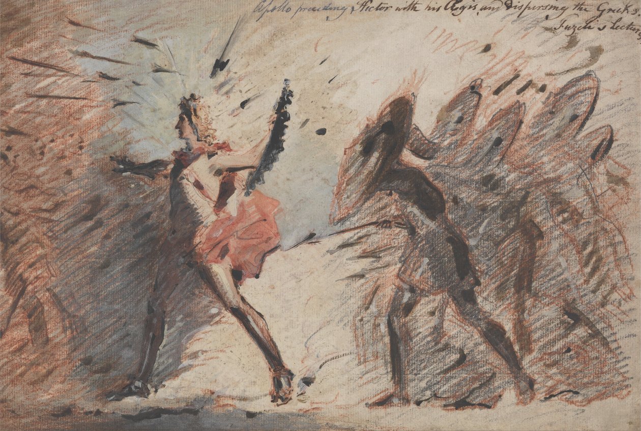 Apollon Kalkanı ile Hektor