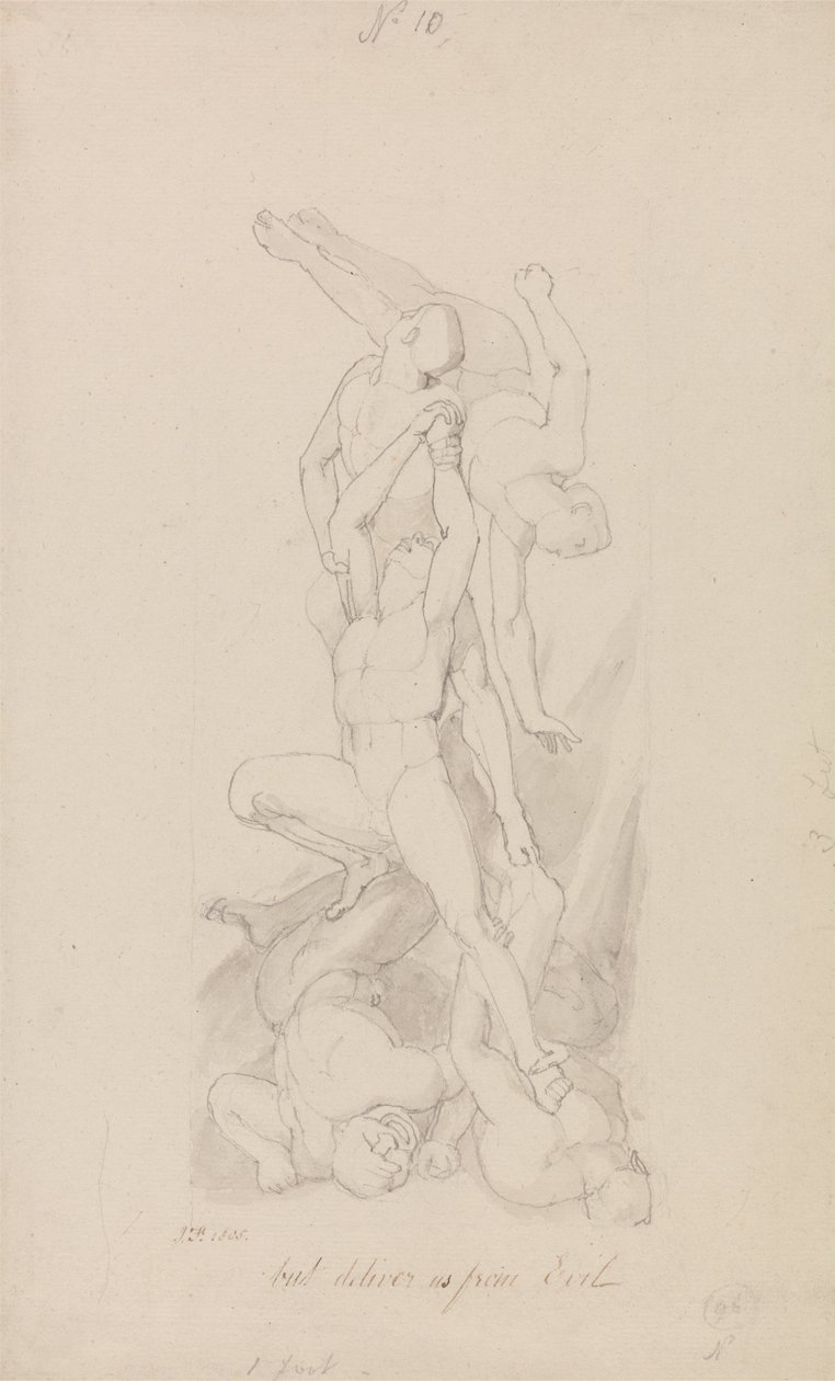 Ama bizi kötüden koru by John Flaxman