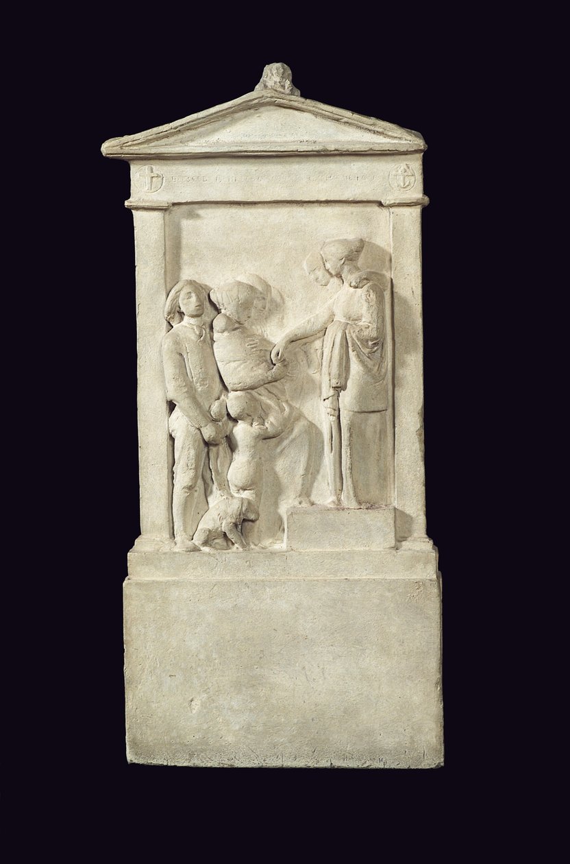 Thomas Yarborough ve Ailesinin Üyeleri Anıtı, 1803-06 (alçı) by John Flaxman