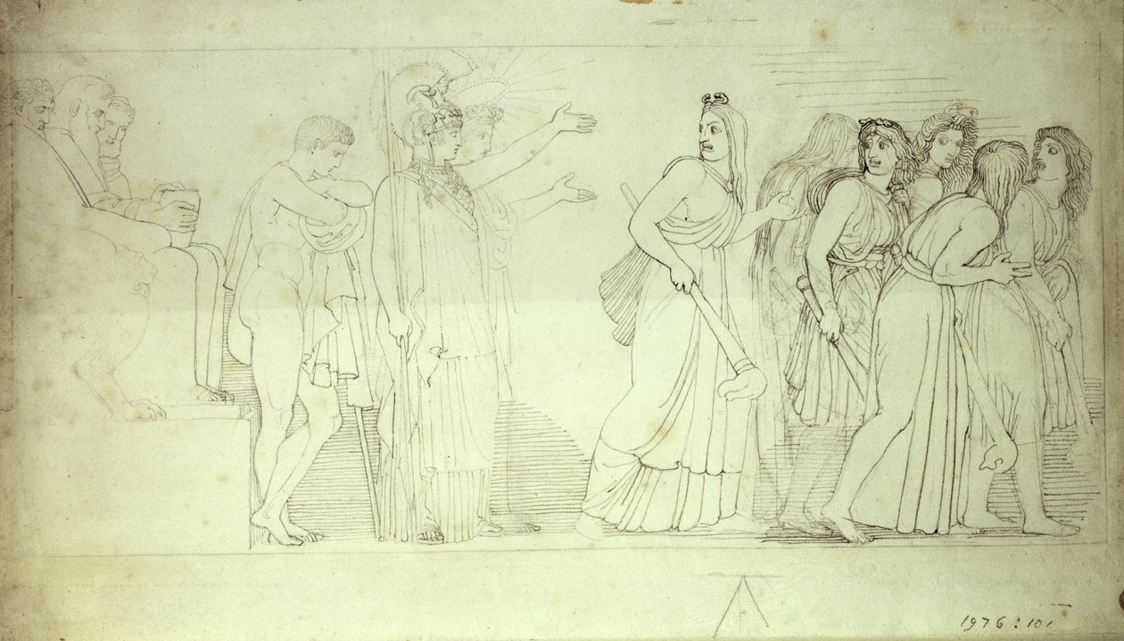 Athena, Apollo ve Orestes