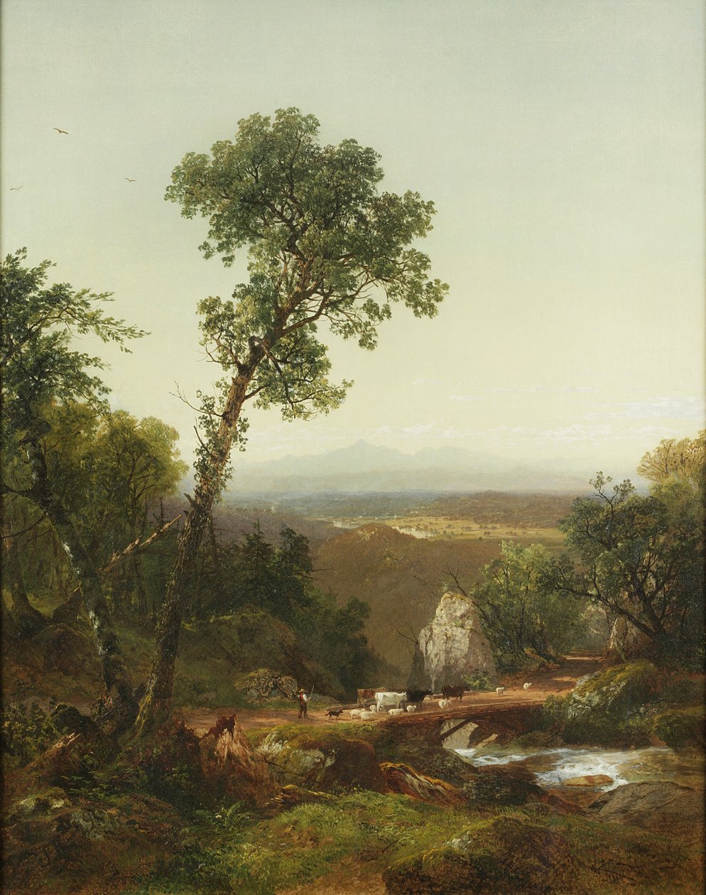 Beyaz Dağ Manzarası, 1859 by John Frederick Kensett