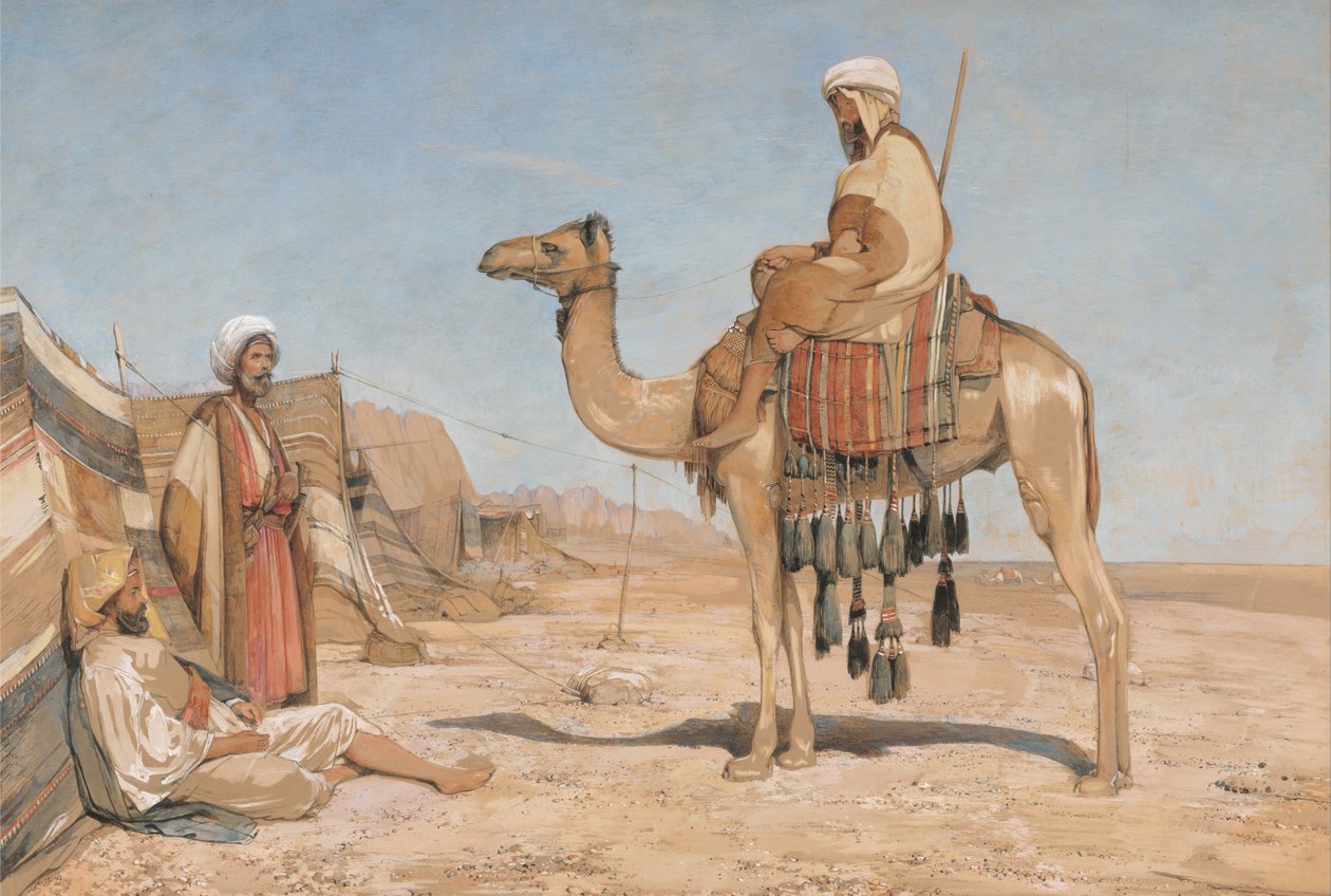 Bir Bedevi Kampı; veya, Bedevi Araplar by John Frederick Lewis