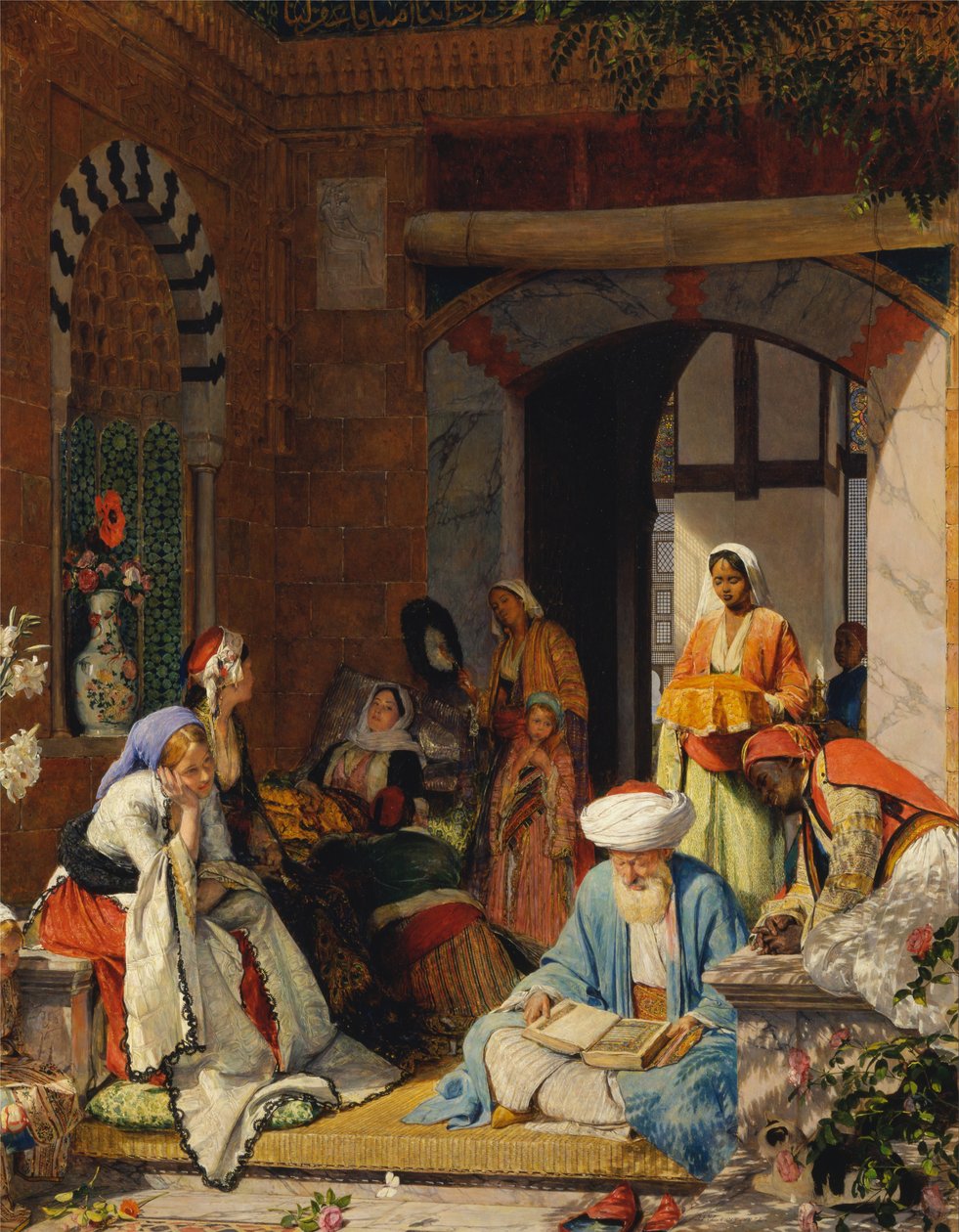 “Ve İman Duası Hastaları Kurtarır” by John Frederick Lewis