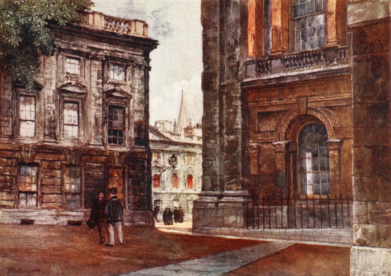 İsa Kilisesi, Peckwater Dörtgeni, 1903 by John Fulleylove