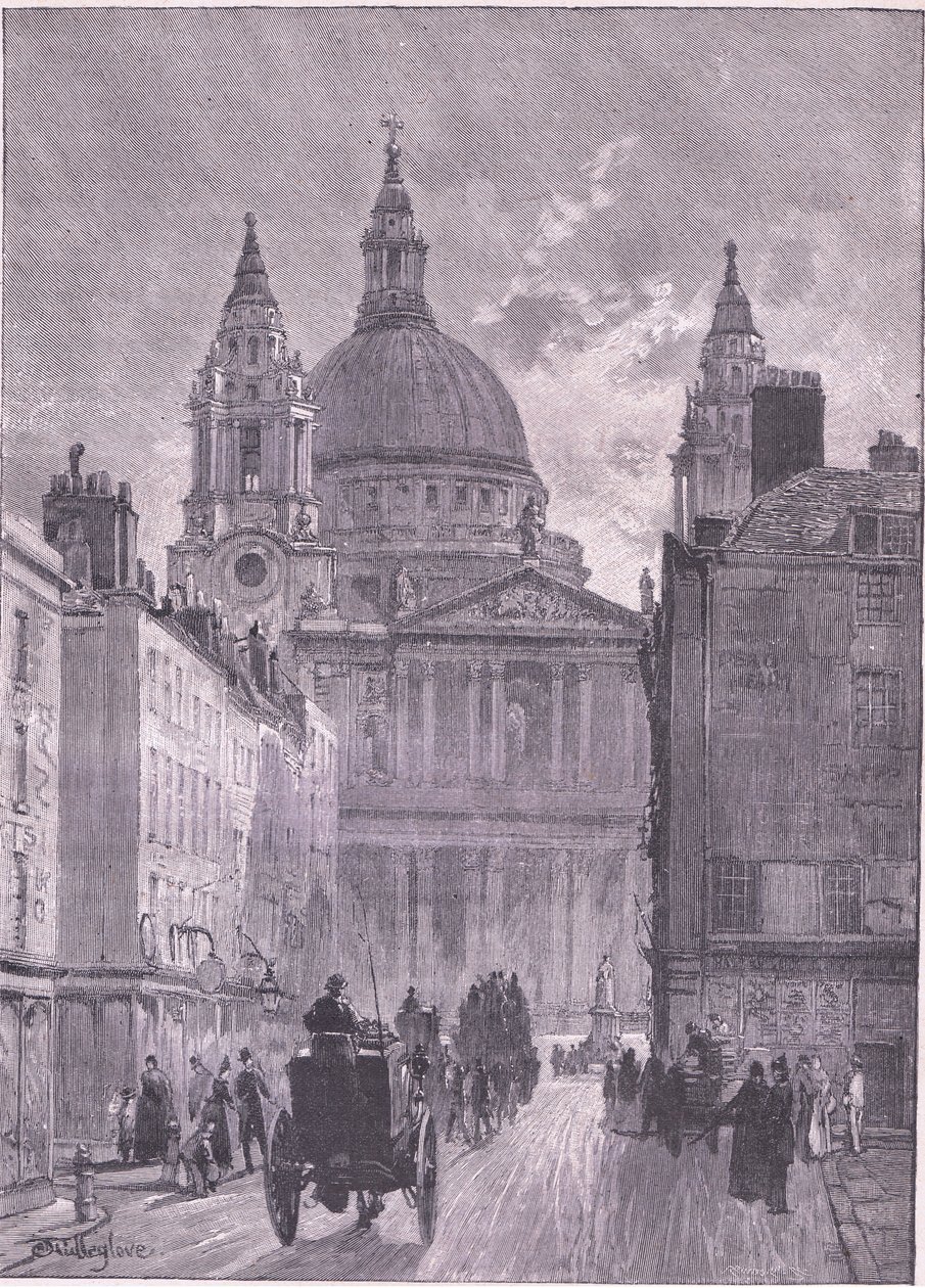St Paul Katedrali, Londra by John Fulleylove
