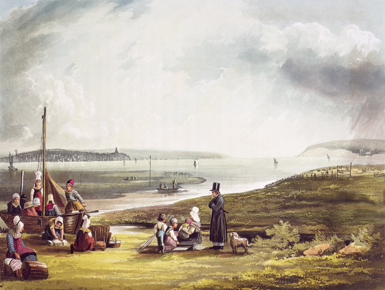 Quillebeuf, Thomas Sutherland (d.1785) tarafından oyulmuş 