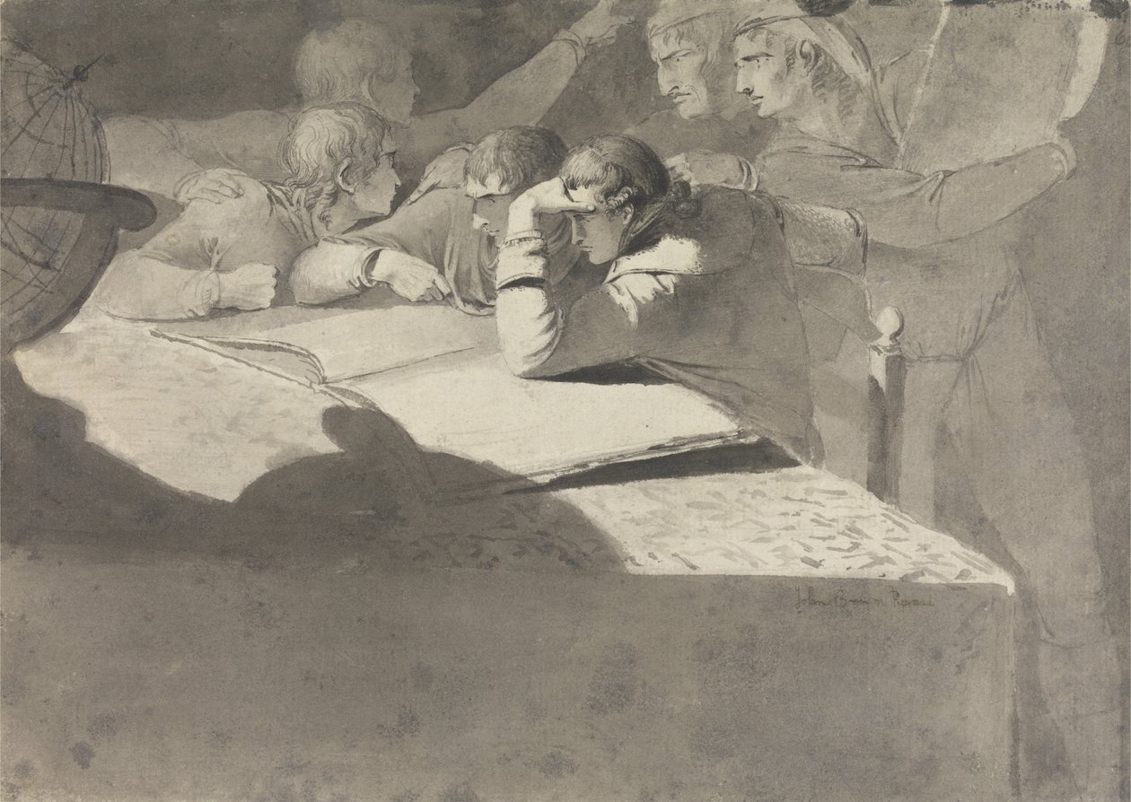 Coğrafyacılar by John George Brown
