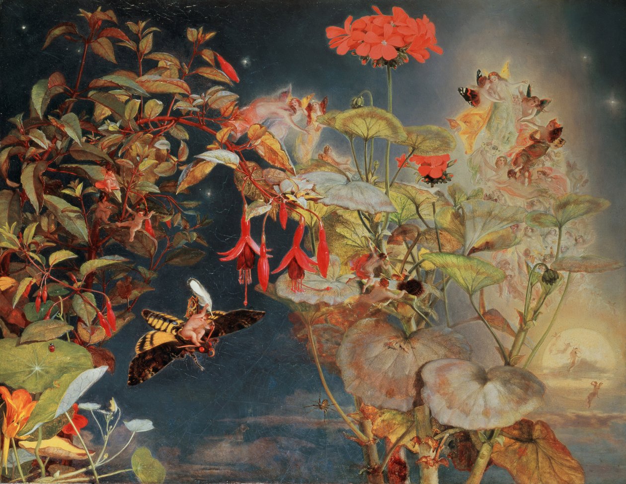 Yaz Ortası Perileri, c.1856 by John George Naish