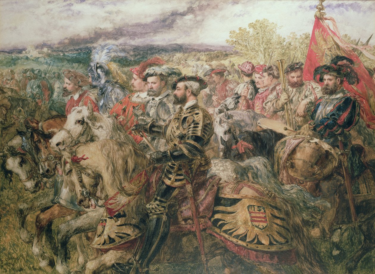 Altın Kumaş Tarlası, 1520 by John Gilbert