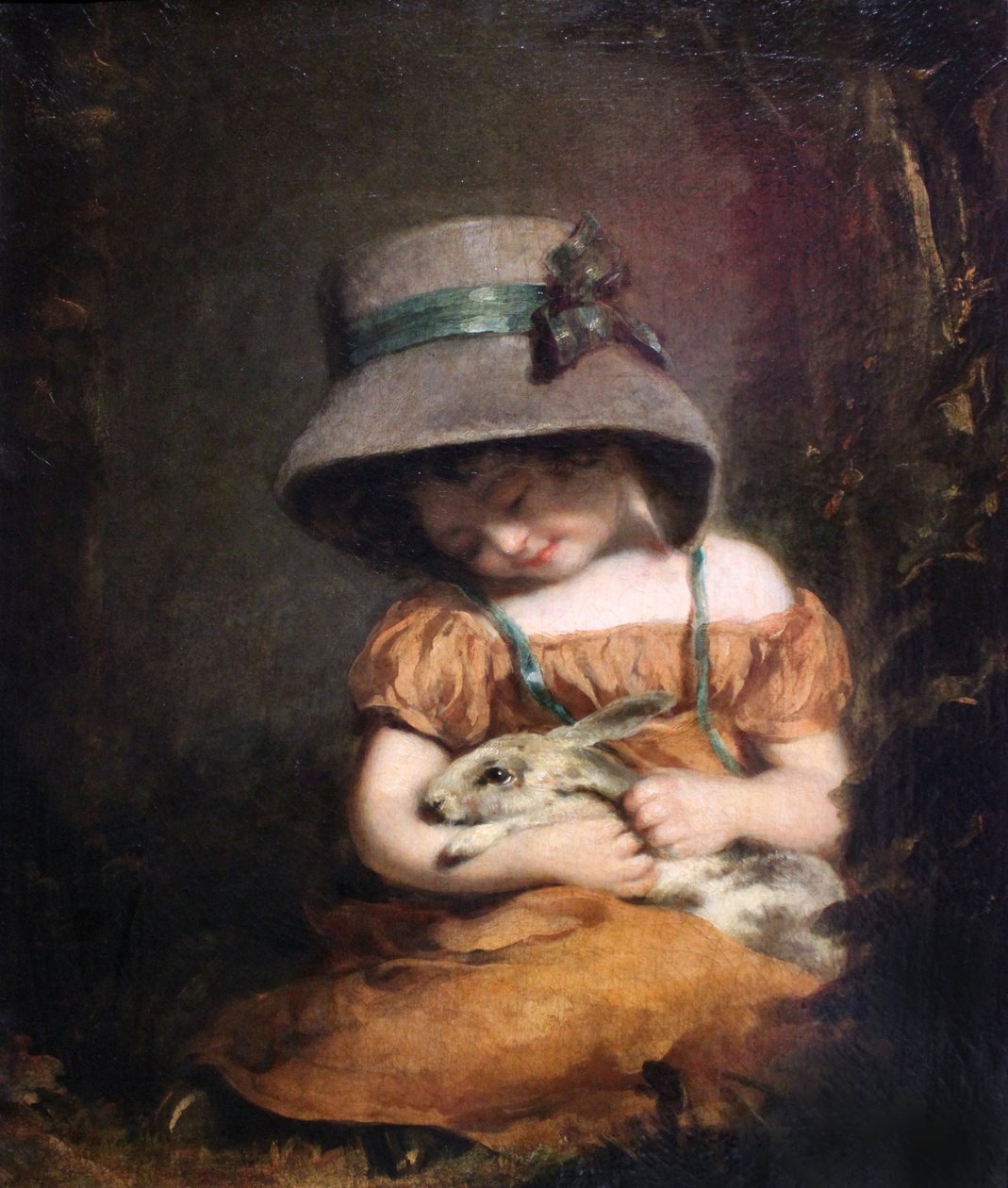 Tavşanlı Kız by John Hoppner