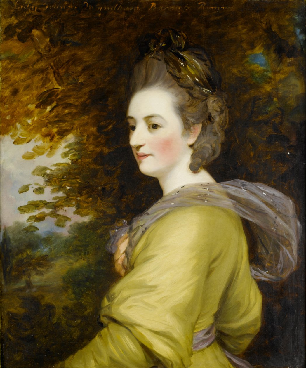Leydi Romney, Frances Wyndham by John Hoppner