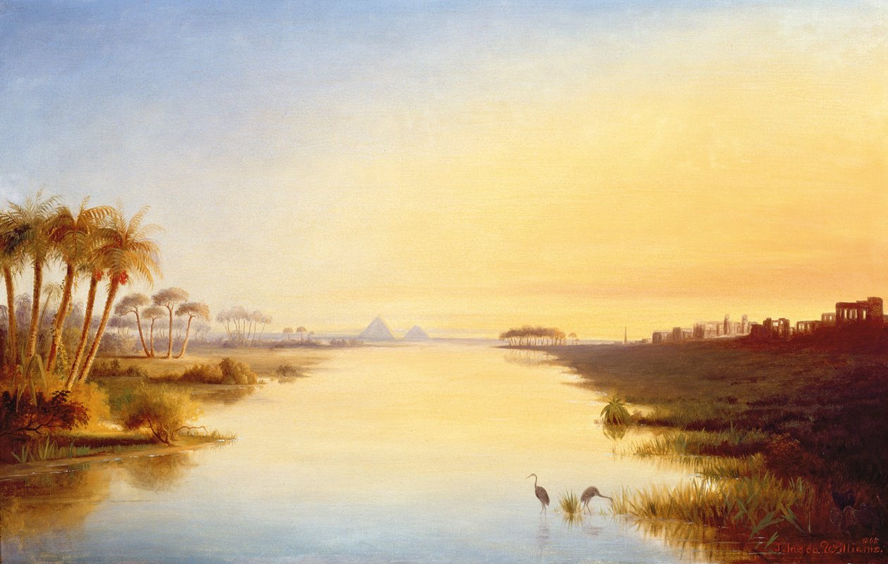 Mısır Vahası, 1866 by John Inesco Williams