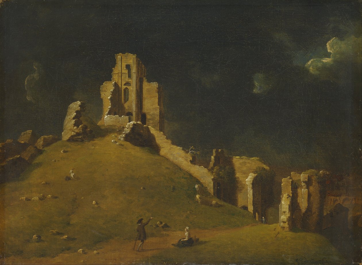 Korfe Kalesi, Dorset by John Inigo Richards