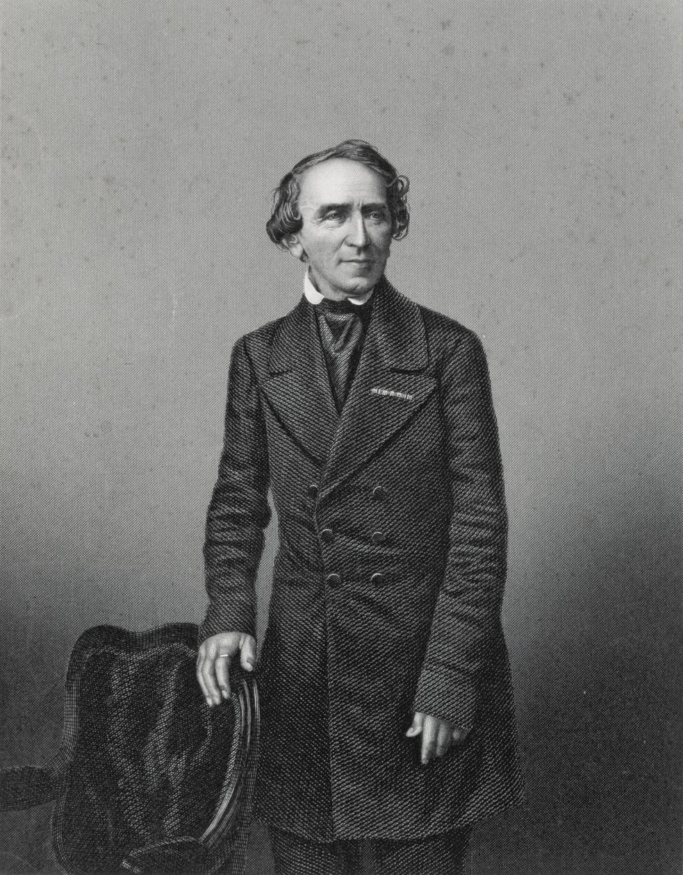 Giacomo Meyerbeer (1791-1864), D.J. Bir fotoğraftan sonra pound by John Jabez Edwin Paisley Mayall