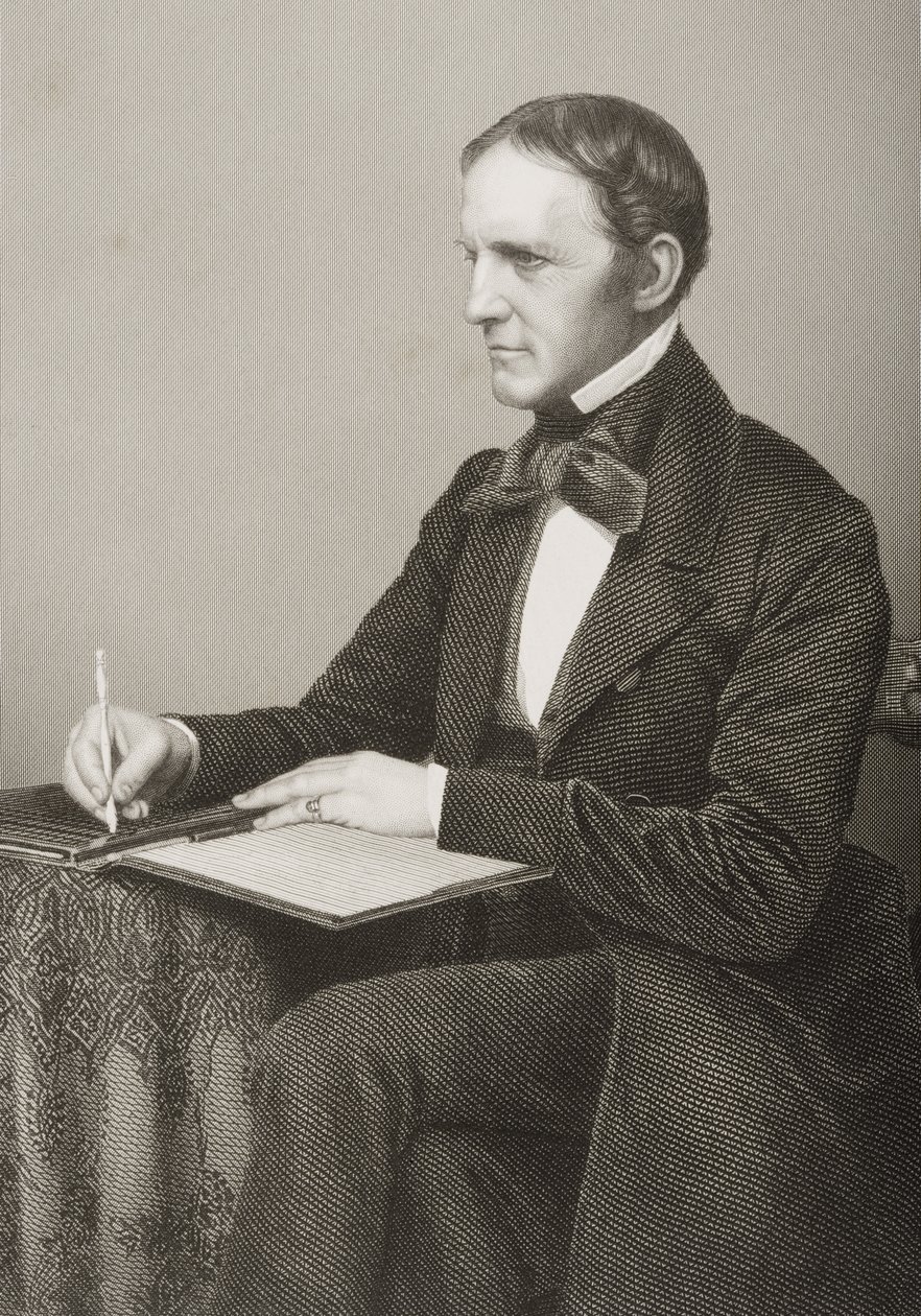 William Hickling Prescott (1796-1859), D.J. 1860