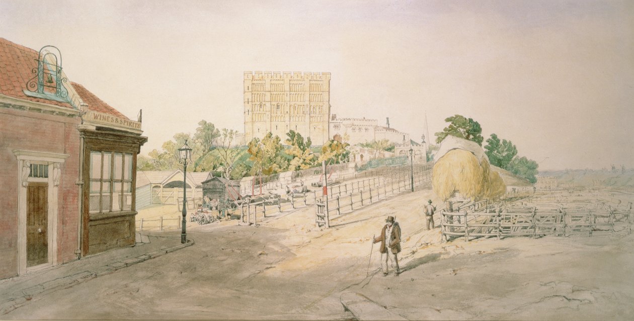 Norwich Kalesi by John Joseph Cotman