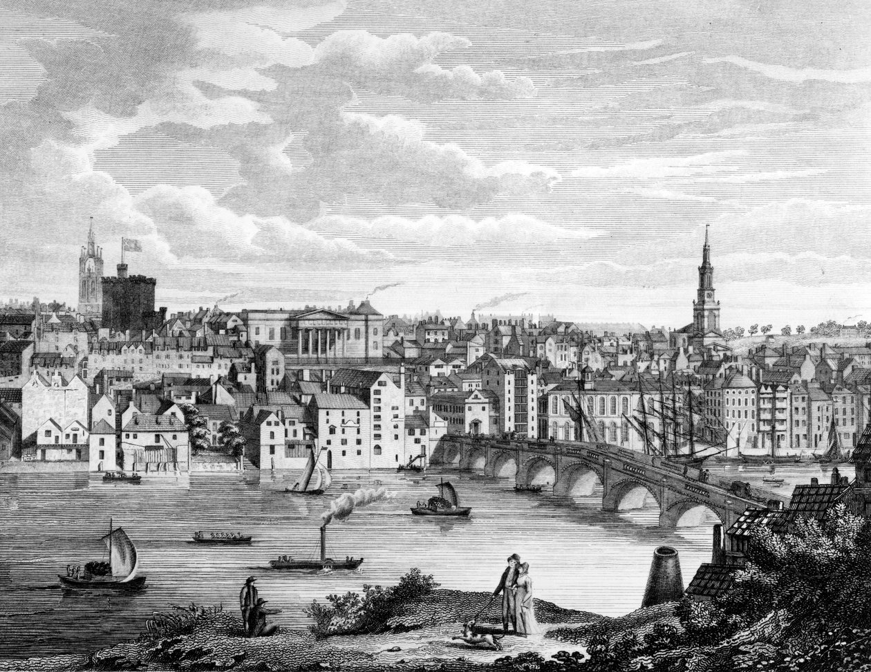 Güneyden Newcastle-upon-Tyne by John Knox