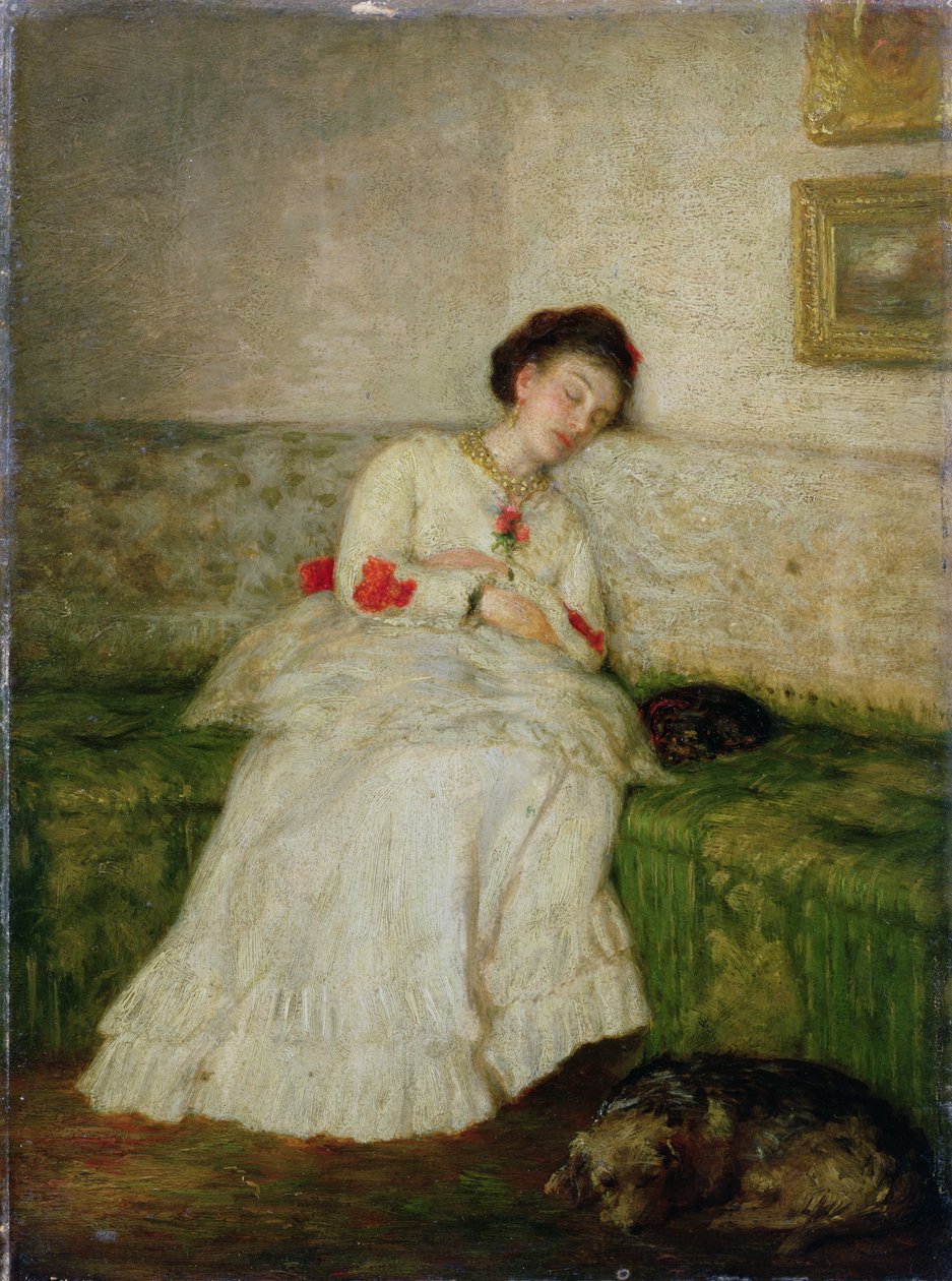 Yeşil Kanepe by John Lavery