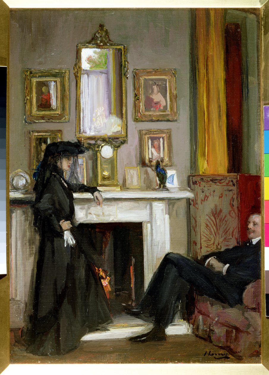 Gri Çizim Odası, Tanca by John Lavery