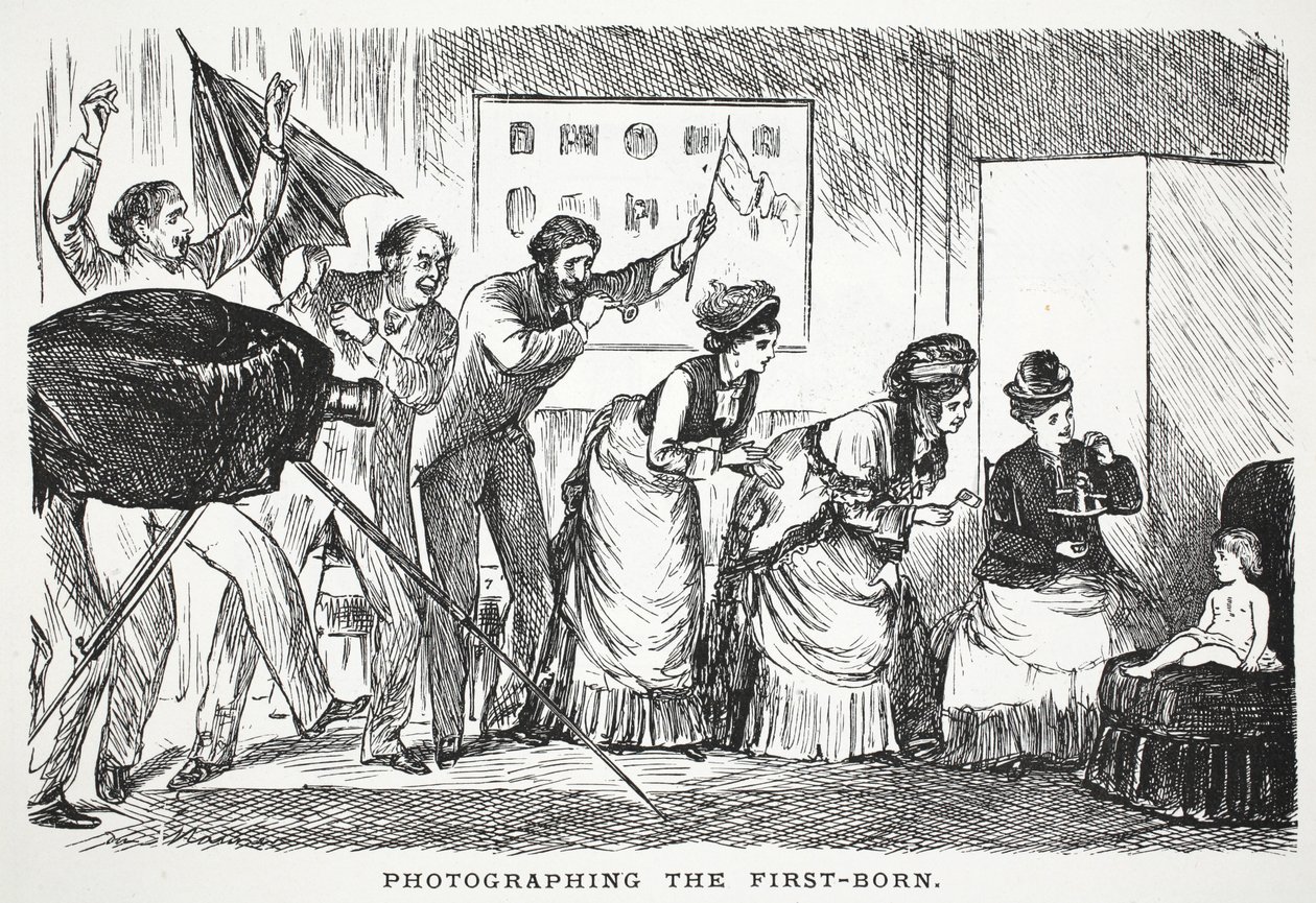 İlk doğanları fotoğraflamak by John Leech